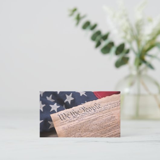 Carte De Visite La Constitution (Debout devant)