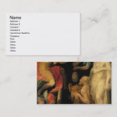 Carte De Visite La continence de Scipio principal (237-183 AVANT (Devant / Derrière)