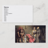 Carte De Visite La conversion de Robert, duc de la Normandie, (Devant / Derrière)