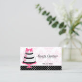 Carte De Visite La couture durcit la boulangerie (Debout devant)