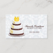 Carte De Visite La couture durcit la coutume de boulangerie (Devant)