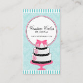 Carte De Visite La couture durcit l'Aqua de boulangerie (Devant)