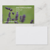 Carte De Visite La crèche de la daine de Jane (Devant / Derrière)