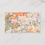 Carte De Visite La crèche Island Garden (Dos)