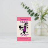 Carte De Visite La cuisine de Sussie (Debout devant)