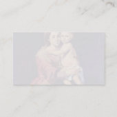 Carte De Visite La Dame Du Rosaire (Dos)