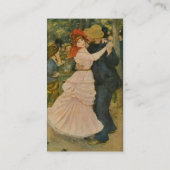 Carte De Visite La danse de Pierre-Auguste Renoir chez Bougival (Dos)
