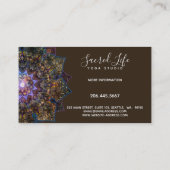 Carte De Visite La déesse de la Terre Mandala (Dos)