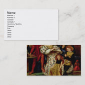 Carte De Visite La famille de Borgia, 1863 (Devant / Derrière)