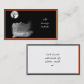 Carte De Visite La Faucheuse Grim Repart (Devant / Derrière)