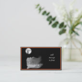 Carte De Visite La Faucheuse Grim Repart (Debout devant)