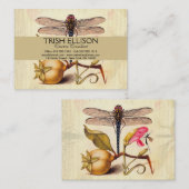 Carte De Visite La faune de la libellule (Devant / Derrière)