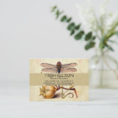 Carte De Visite La faune de la libellule (Debout devant)