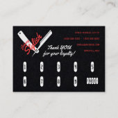 Carte De Visite La fidélité à la couverture professionnelle classi (Dos)