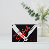 Carte De Visite La fidélité à la couverture professionnelle classi (Debout devant)