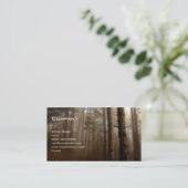 Carte De Visite La forêt (Debout devant)