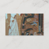 Carte De Visite La fumigation d'Osiris, page du livre du Th (Dos)