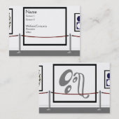 Carte De Visite La galerie (Devant / Derrière)