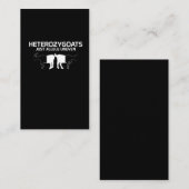 Carte De Visite La génétique drôle inégale d'allèle de (Devant / Derrière)