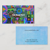 Carte De Visite La géométrie (Devant / Derrière)