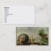 Carte De Visite La géométrie (Devant / Derrière)