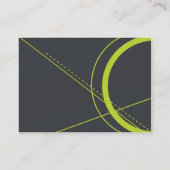 Carte De Visite La géométrie - potelée (Dos)