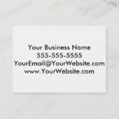 Carte De Visite La grande vague outre de Kanagawa (Dos)