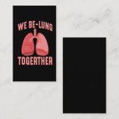 Carte De Visite La guérison de la transplantation pulmonaire s'amé (Devant / Derrière)