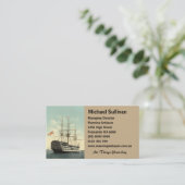 Carte De Visite La HMS Victory du Nelson (Debout devant)