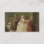 Carte De Visite La leçon de danse (Dos)