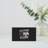 Carte De Visite La Légende A Retraité Le Pompier Retraité (Debout devant)