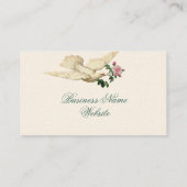 Carte De Visite La Lettre D’amour ivoire (Dos)