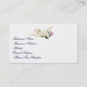 Carte De Visite La Lettre D'amour or (Dos)