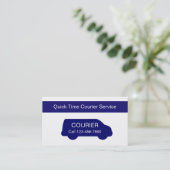 Carte De Visite La livraison et messagerie (Debout devant)