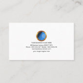 Carte De Visite La livraison moderne de grand motif créatif de (Dos)