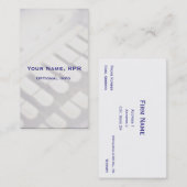 Carte De Visite La machine verticale de Steno verrouille le (Devant / Derrière)