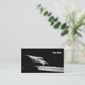 Carte De Visite La main du pianiste (Debout devant)