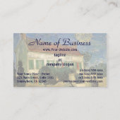 Carte De Visite La Maison Blanche la nuit par Vincent van Gogh (Devant)