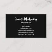 Carte De Visite La Maison des Pompiers haunted (Dos)