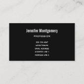 Carte De Visite La Maison des Pompiers haunted (Dos)