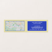 Carte De Visite La Maison Jaune De Van Gogh, Boutique De Articles  (Intérieur déplié)