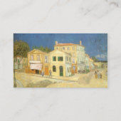 Carte De Visite La Maison jaune de Vincent van Gogh (Dos)
