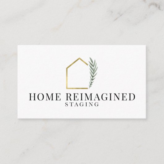 Carte De Visite La maison réinventée (Devant)