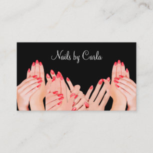 Carte De Visite La manucure de Beauty Nails
