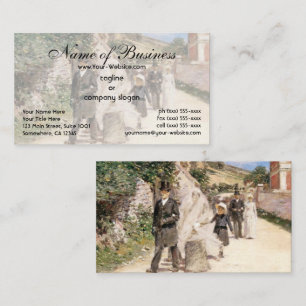 Carte De Visite La Marche nuptiale de Theodore Robinson