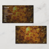 Carte De Visite La masse citrine (Devant / Derrière)