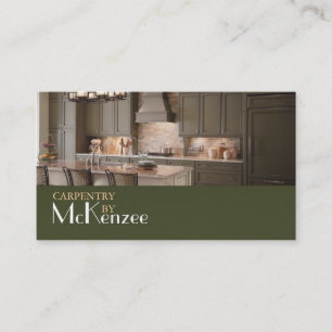 Carte De Visite La menuiserie, Les Usines De Construction, Le Plan