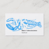 Carte De Visite La mer (Dos)