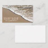 Carte De Visite La mer (Devant / Derrière)