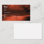 Carte De Visite La Mer Rouge (Devant / Derrière)